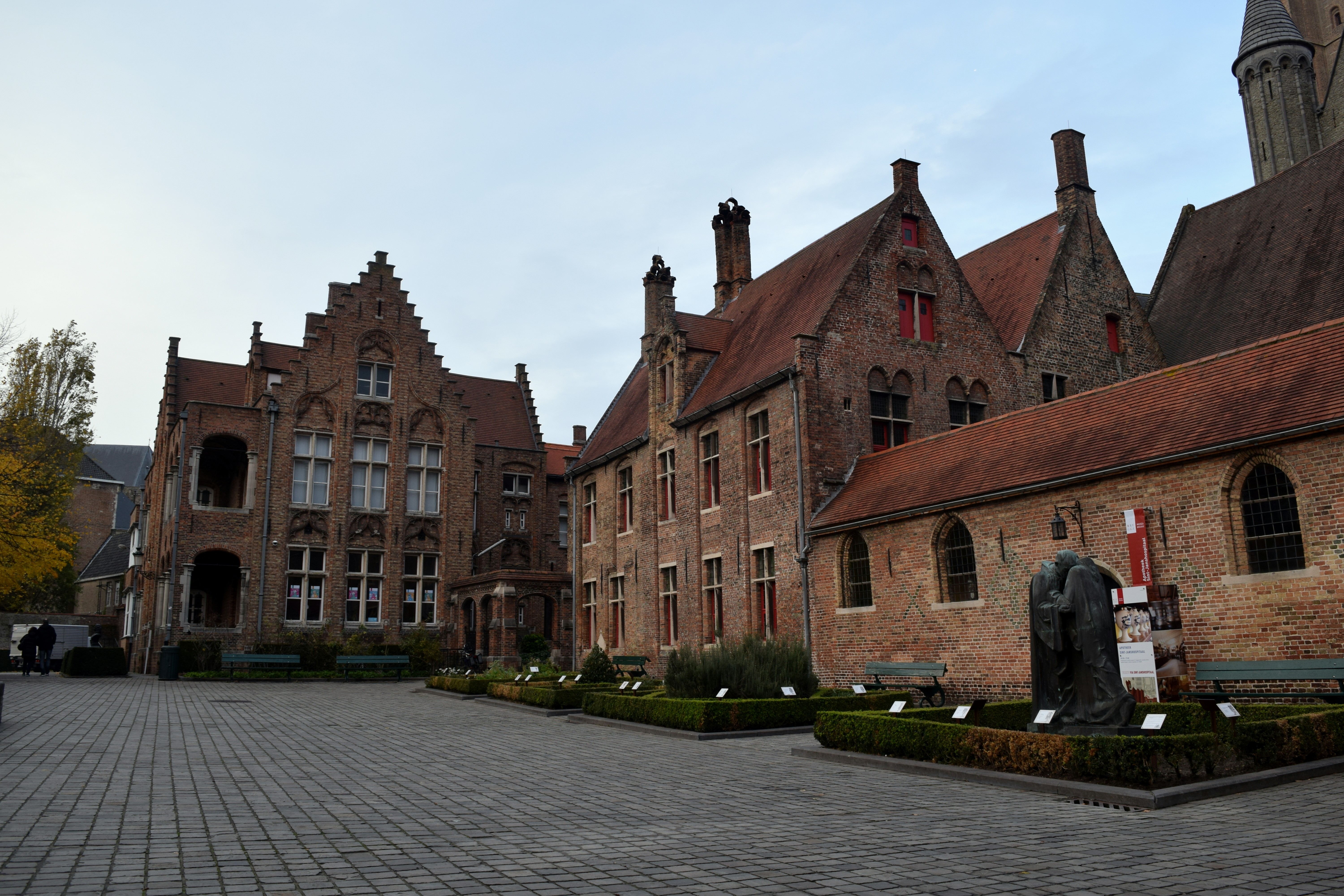The Sint-Janshospitaal (St John’s Hospital), which once functioned as a hospital and is now a building of art with Hans Memling’s detailed devotional work for his chapel